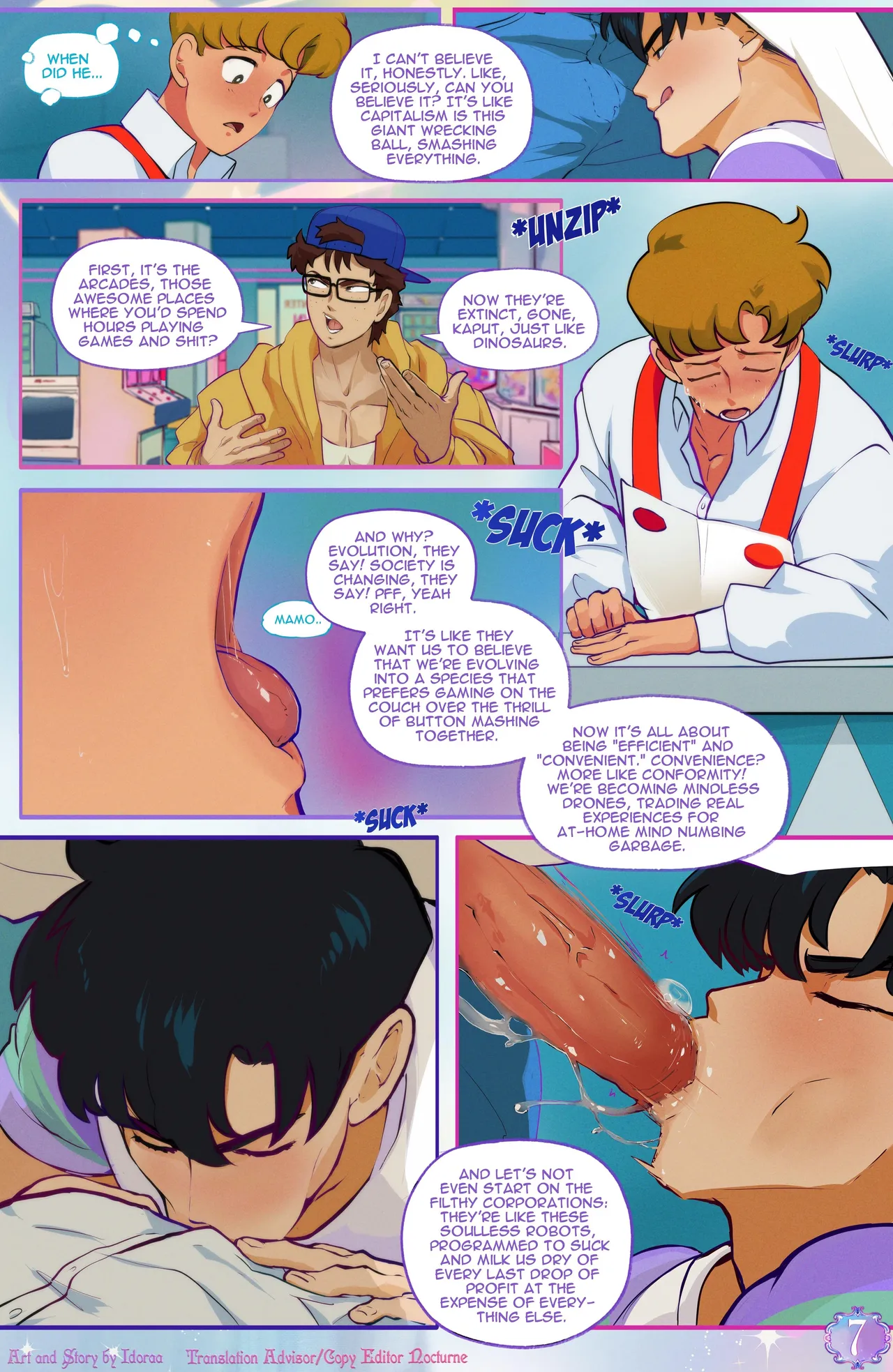 Arcade Affair porn comic picture 8