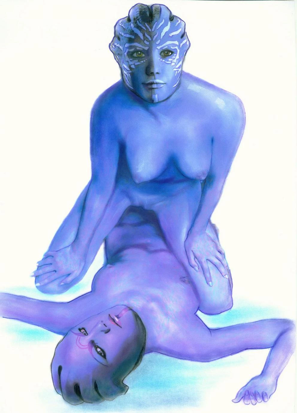 Aria x Tevos porn comic picture 2