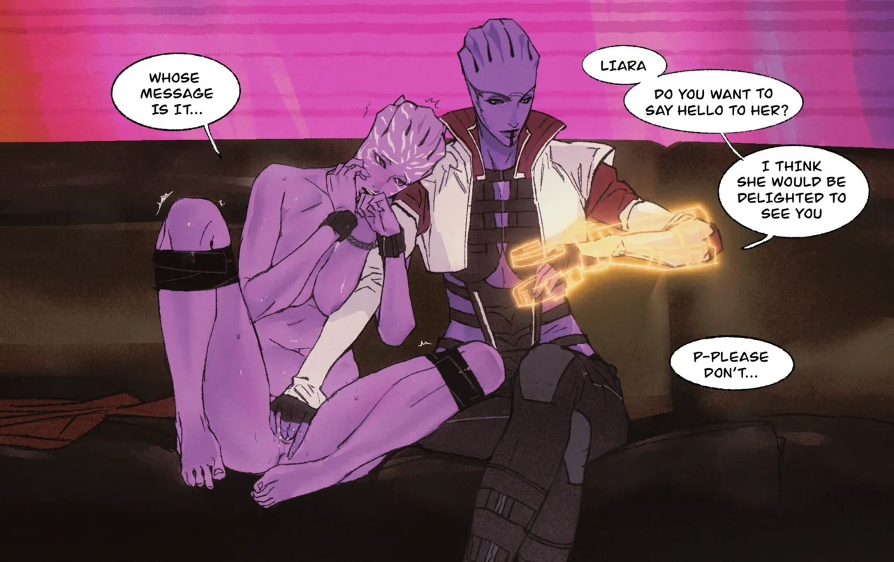 Aria x Tevos porn comic picture 21