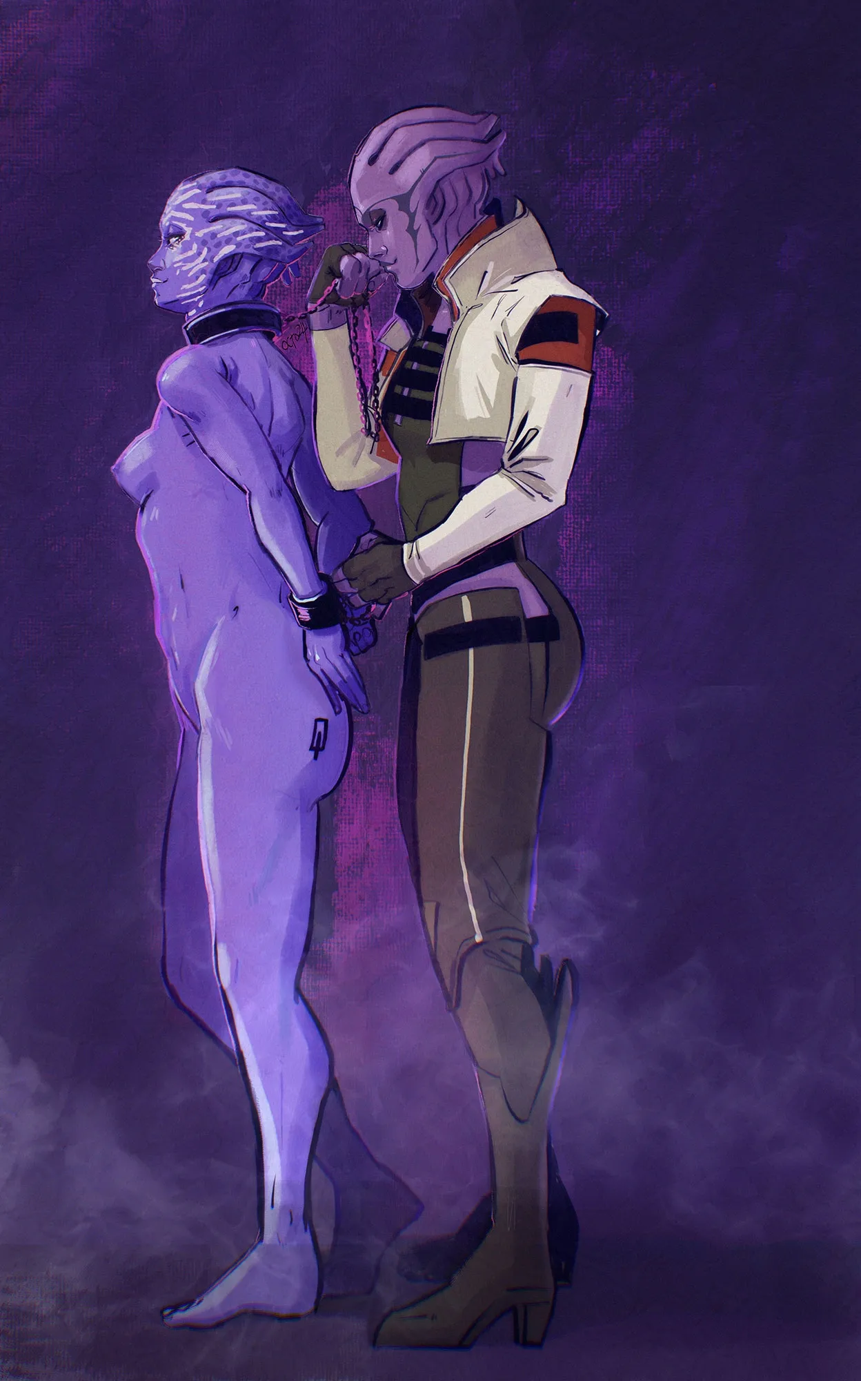 Aria x Tevos porn comic picture 25
