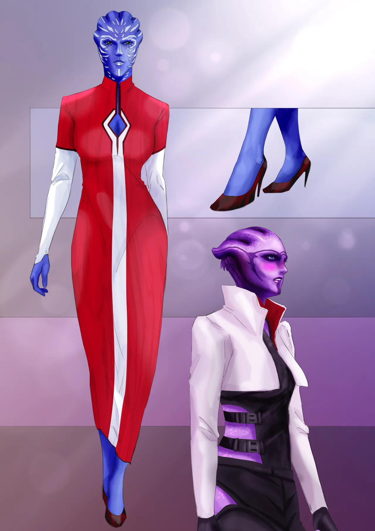 Aria x Tevos porn comic picture 4
