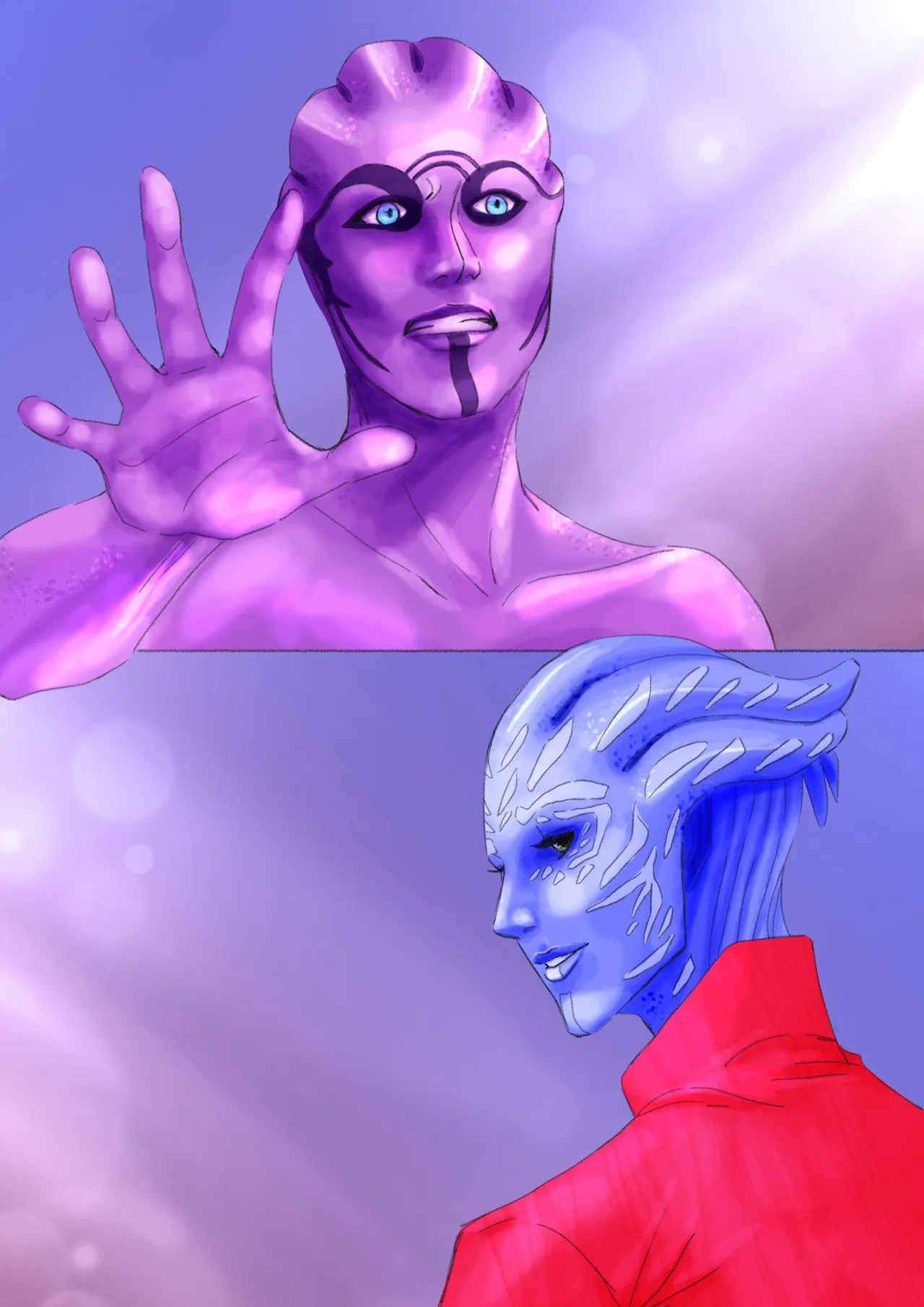 Aria x Tevos porn comic picture 7
