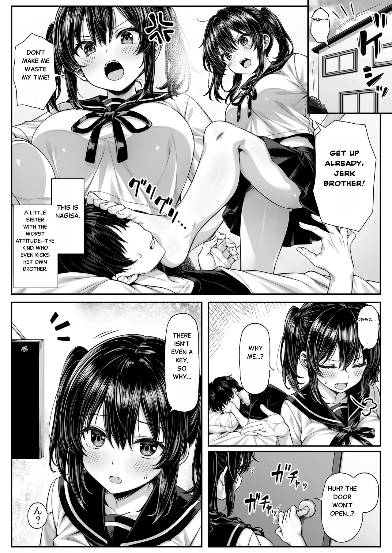 Asa Okitara Ore no Heya ga Sex shinai to Derarenai Heya ni Natteita porn comic picture 2