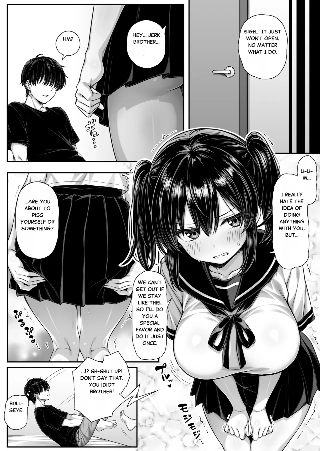 Asa Okitara Ore no Heya ga Sex shinai to Derarenai Heya ni Natteita porn comic picture 4