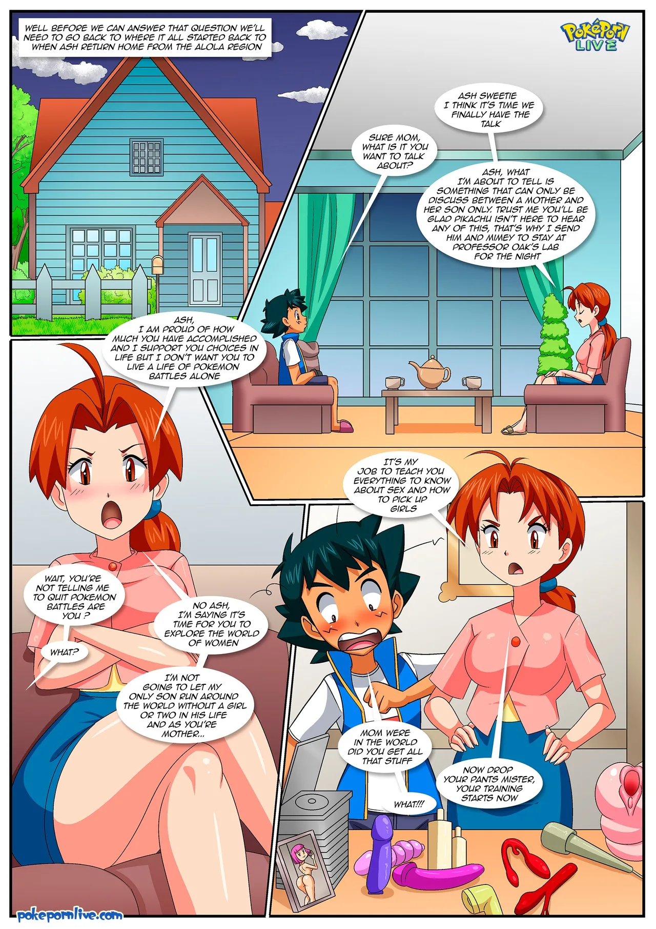 Ash's Hidden Ability porn comic picture 3