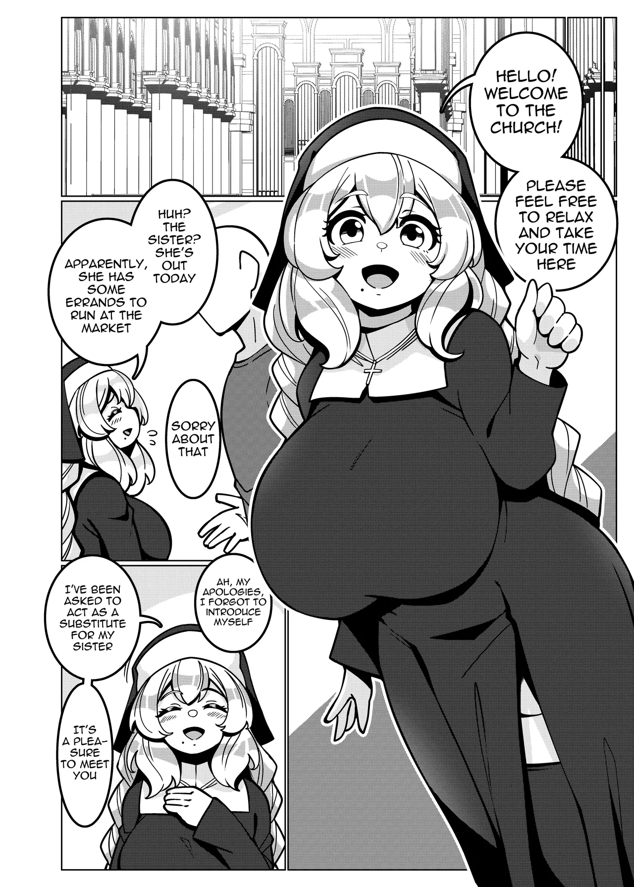 At a certain church | Toaru Kyoukai nite porn comic picture 11