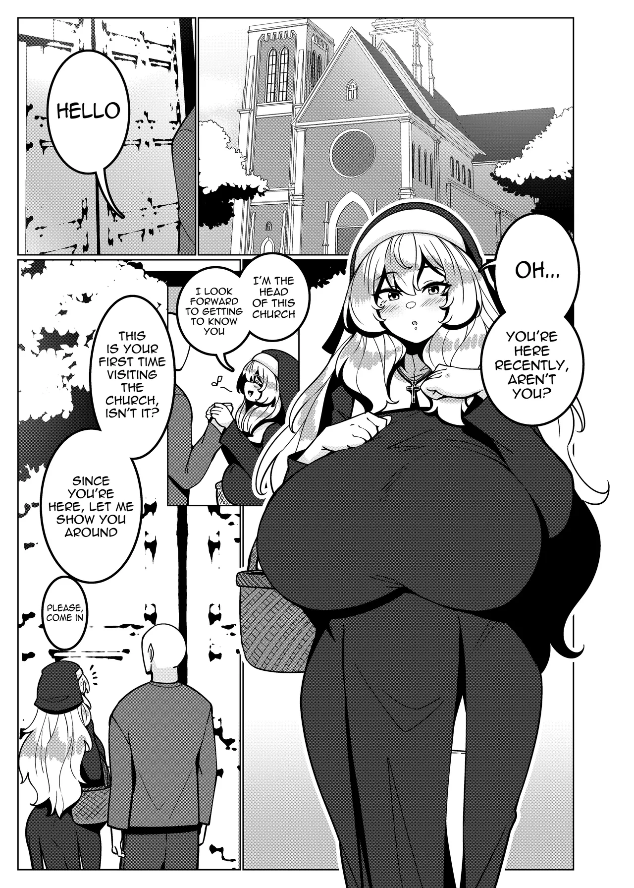 At a certain church | Toaru Kyoukai nite porn comic picture 2