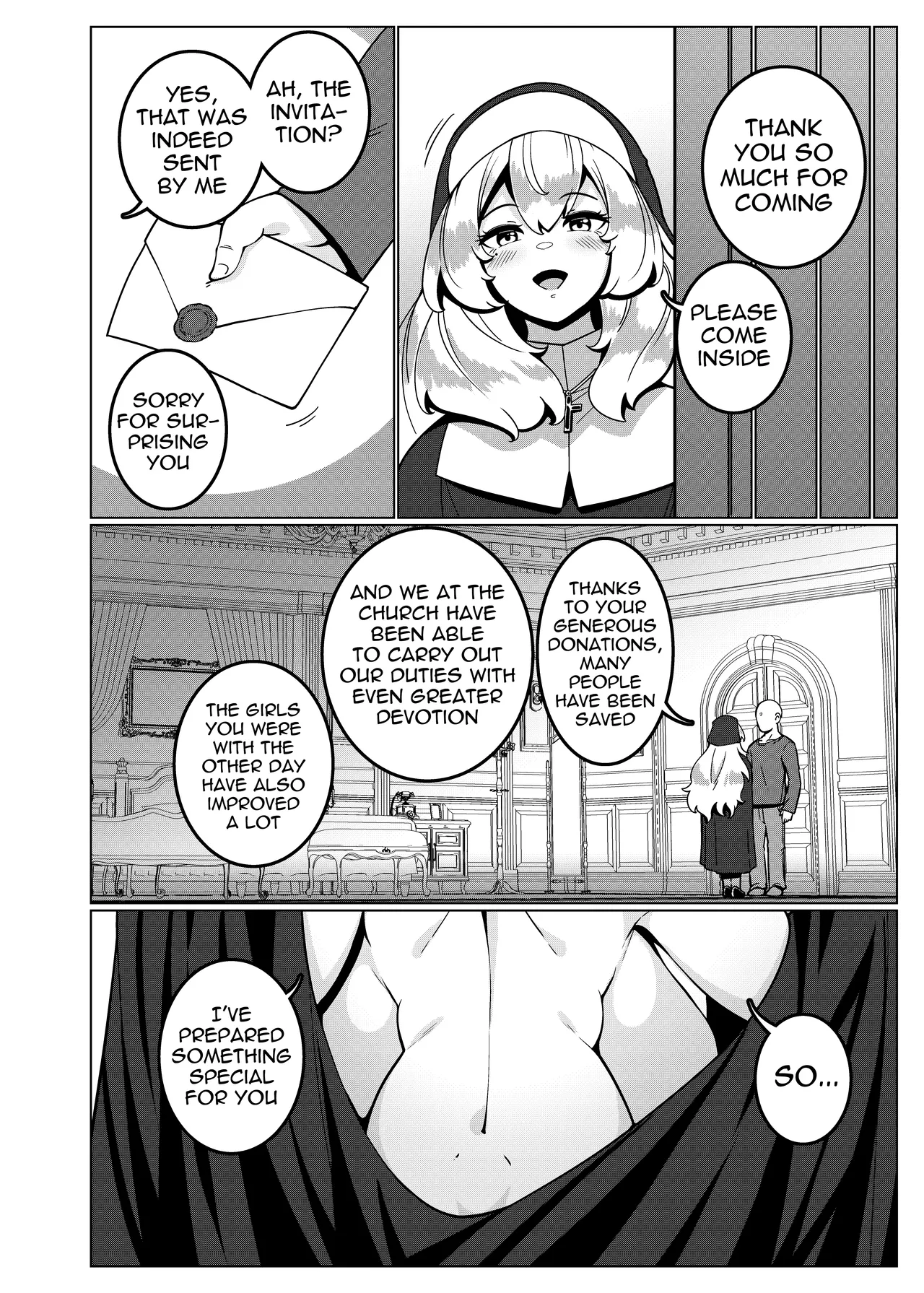 At a certain church | Toaru Kyoukai nite porn comic picture 33
