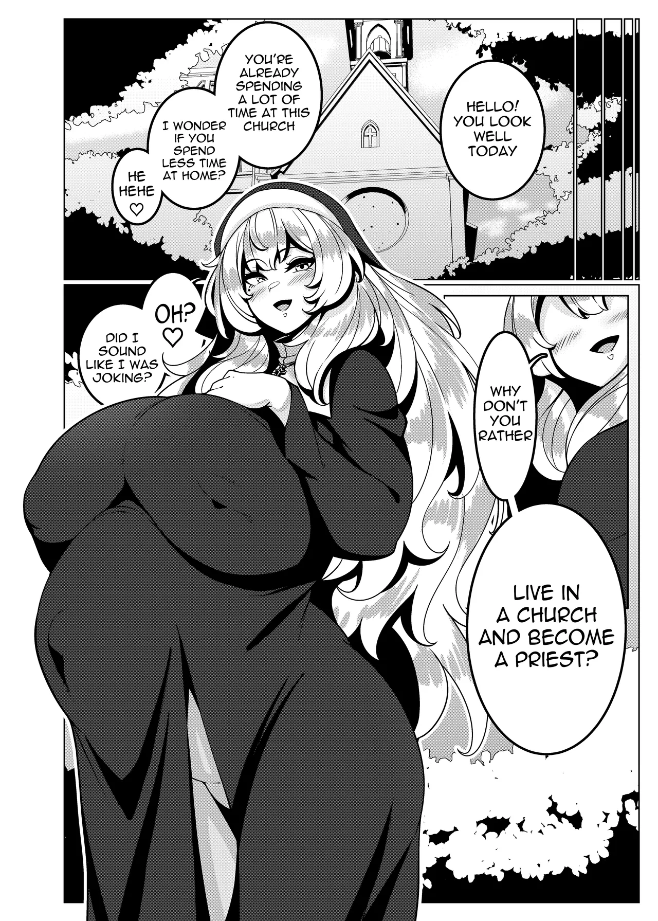 At a certain church | Toaru Kyoukai nite porn comic picture 41