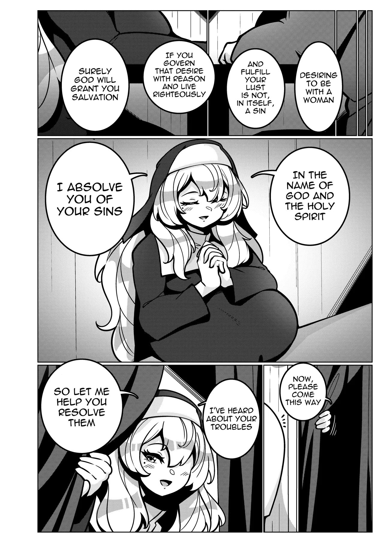 At a certain church | Toaru Kyoukai nite porn comic picture 5