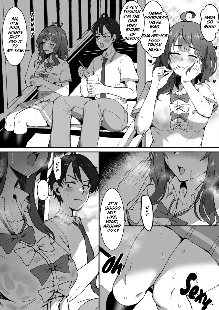 Atsukute muramura shita Yanami-san to ichaicha suru manga porn comic picture 1