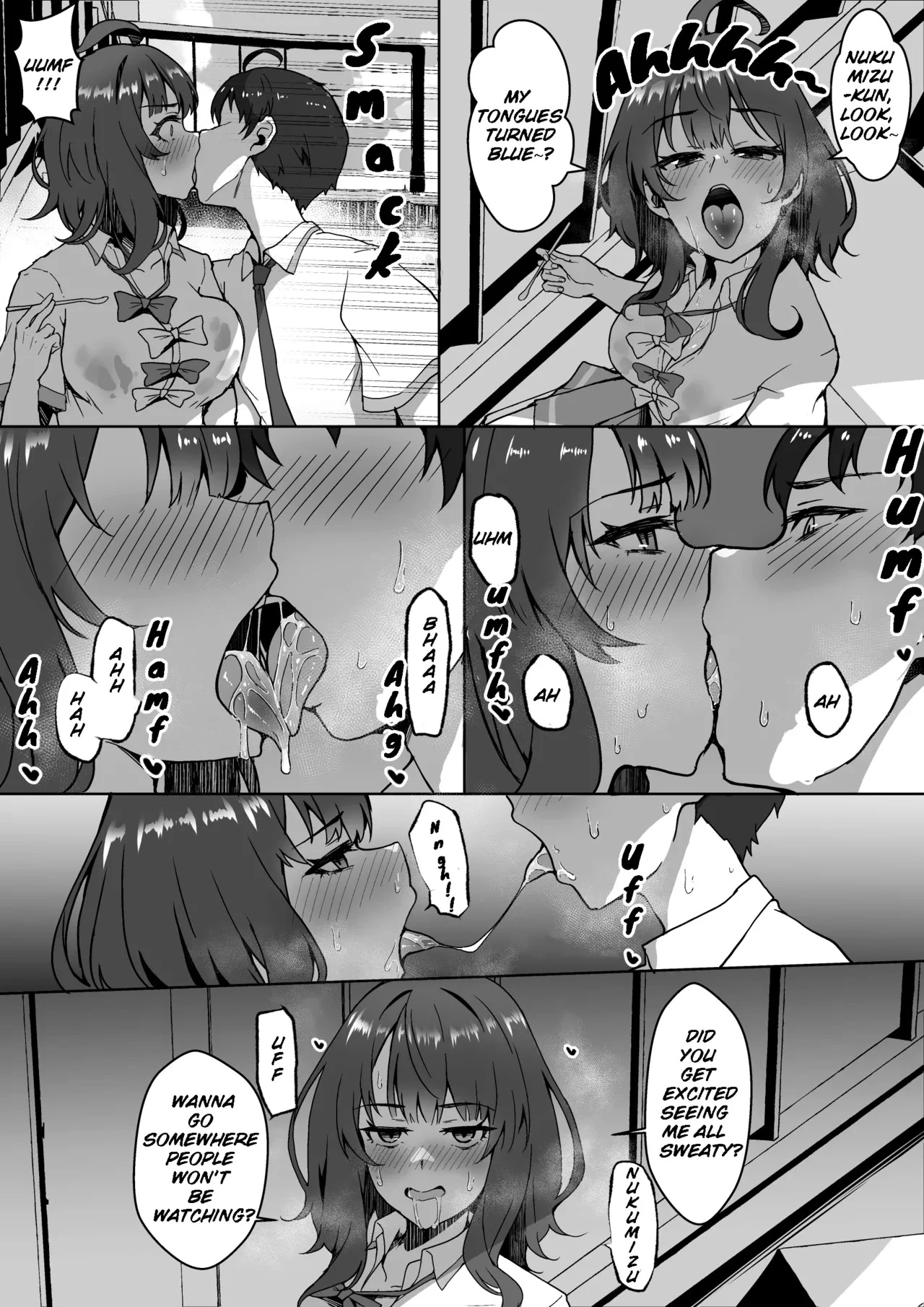 Atsukute muramura shita Yanami-san to ichaicha suru manga porn comic picture 2