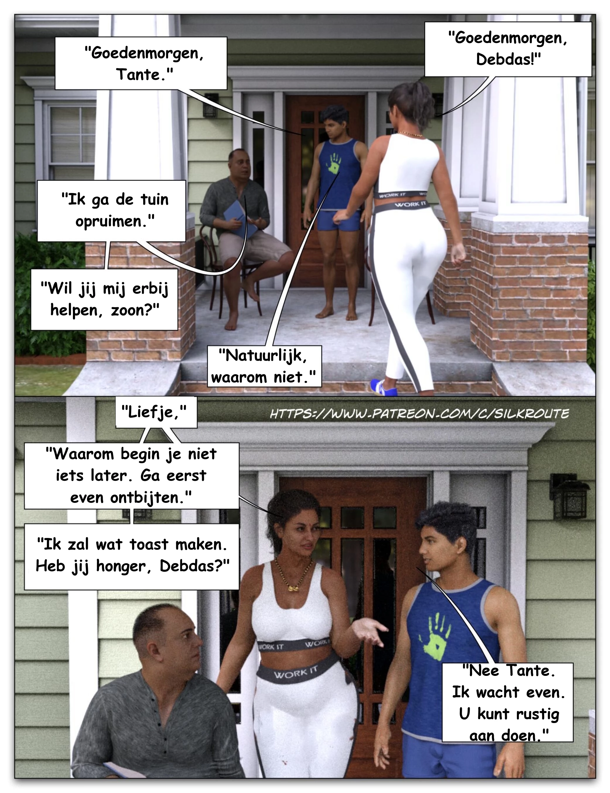 Aunty And Uncle 01 [NL] porn comic picture 25