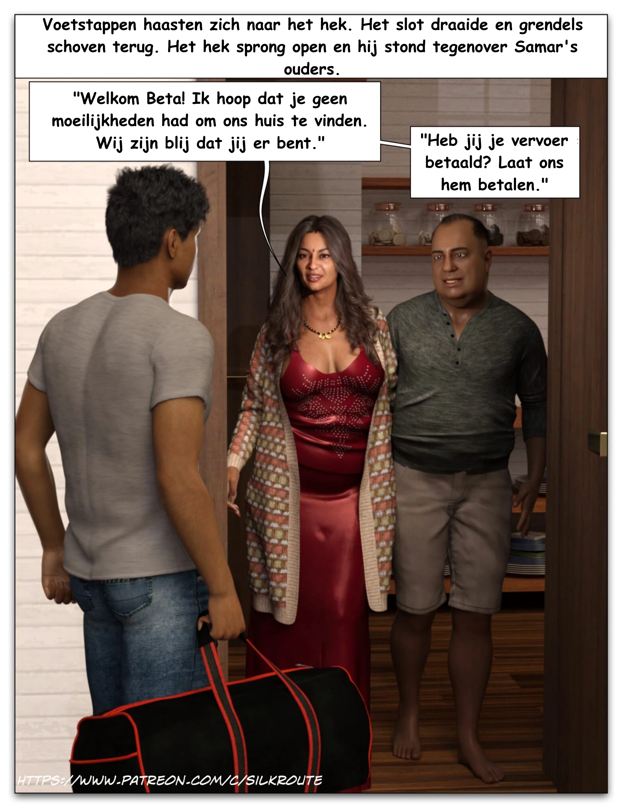 Aunty And Uncle 01 [NL] porn comic picture 4