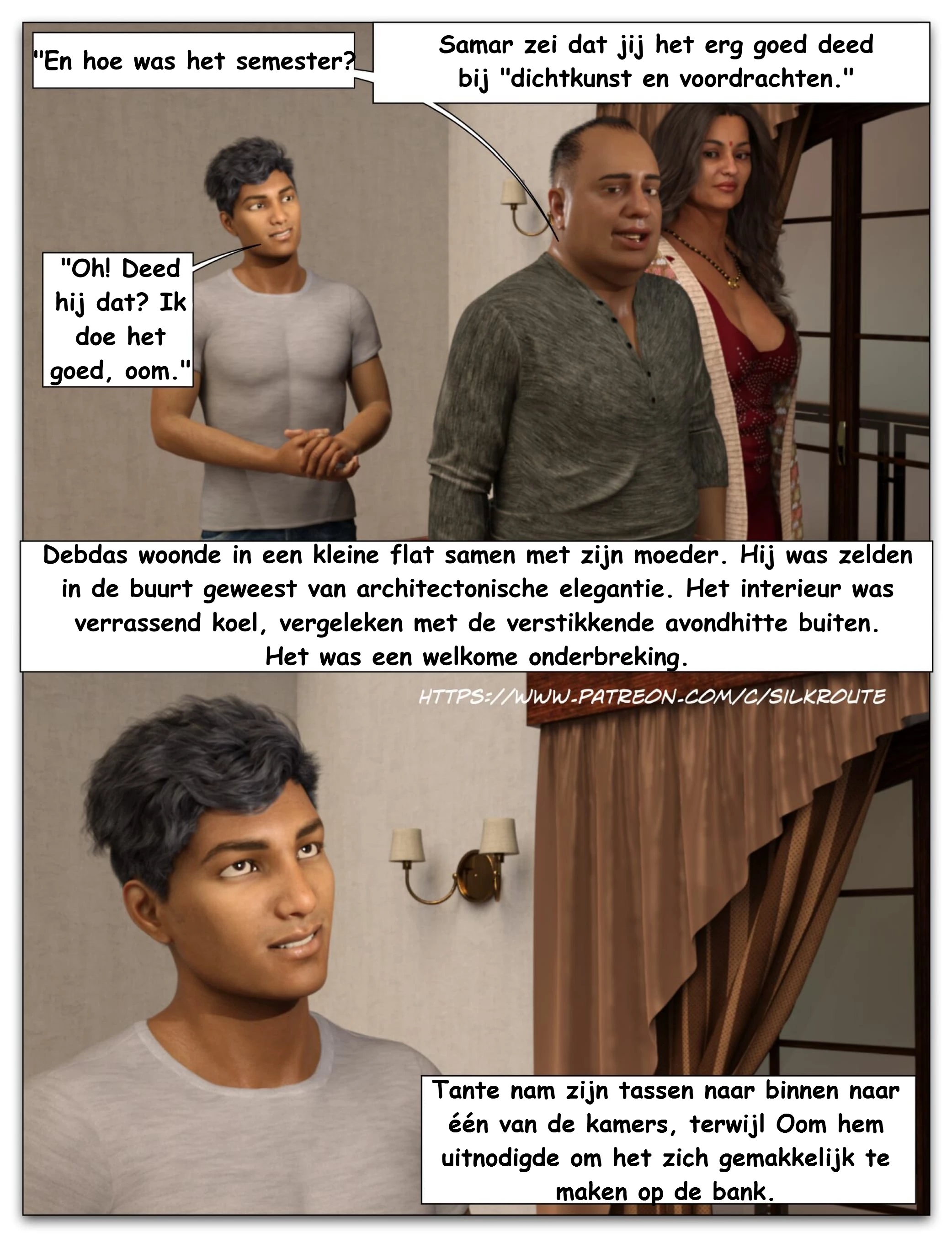 Aunty And Uncle 01 [NL] porn comic picture 6