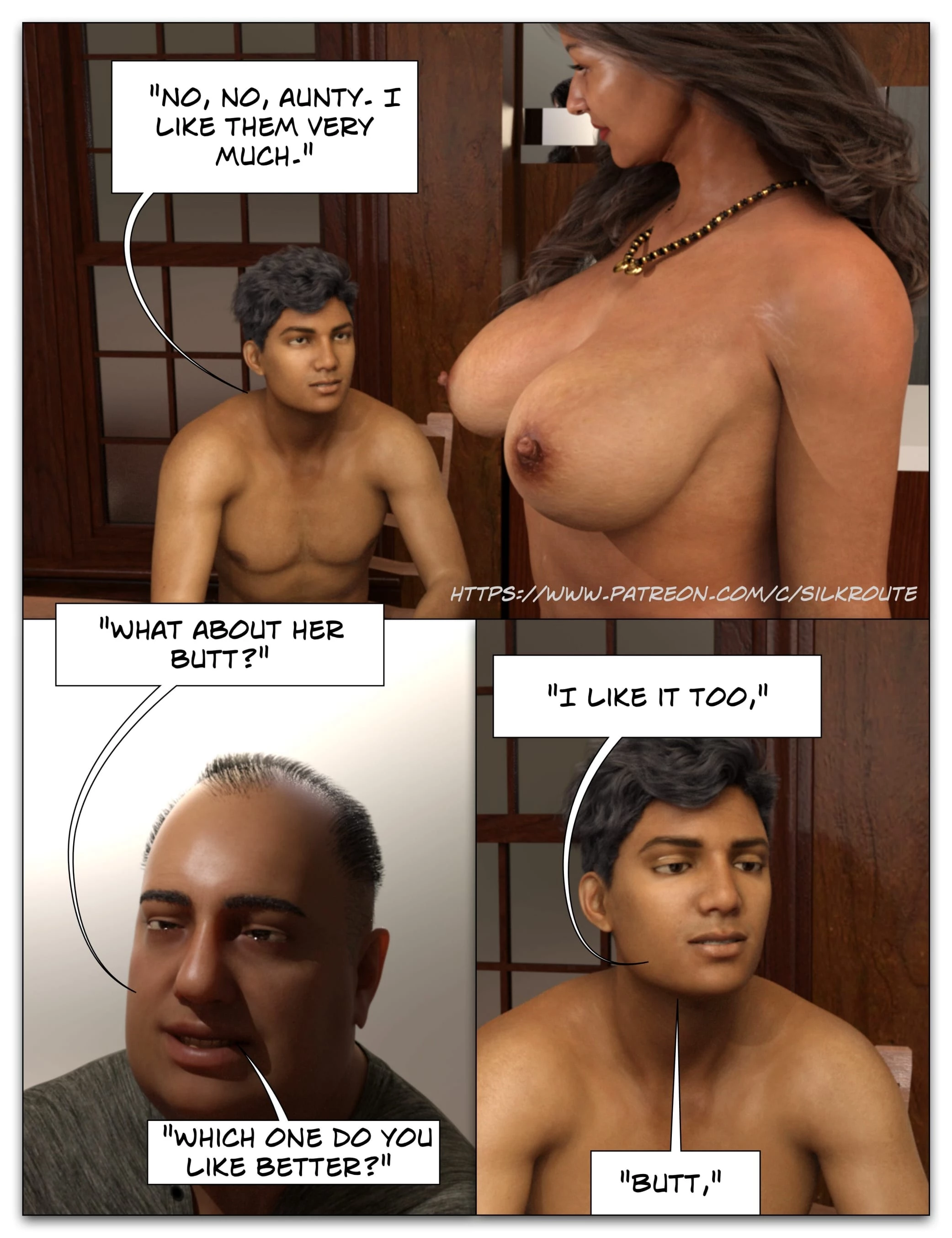 Aunty ANd Uncle 03 [ENG] porn comic picture 39