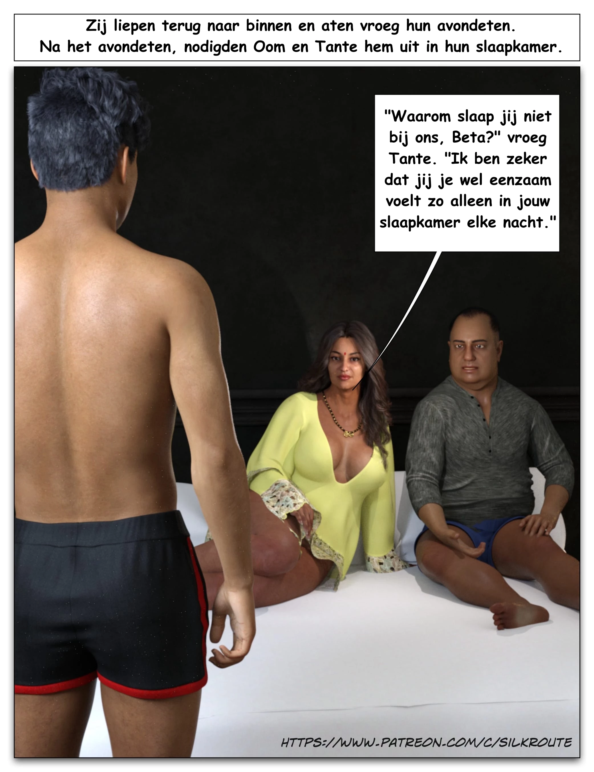 Aunty And Uncle 03 [NL] porn comic picture 16