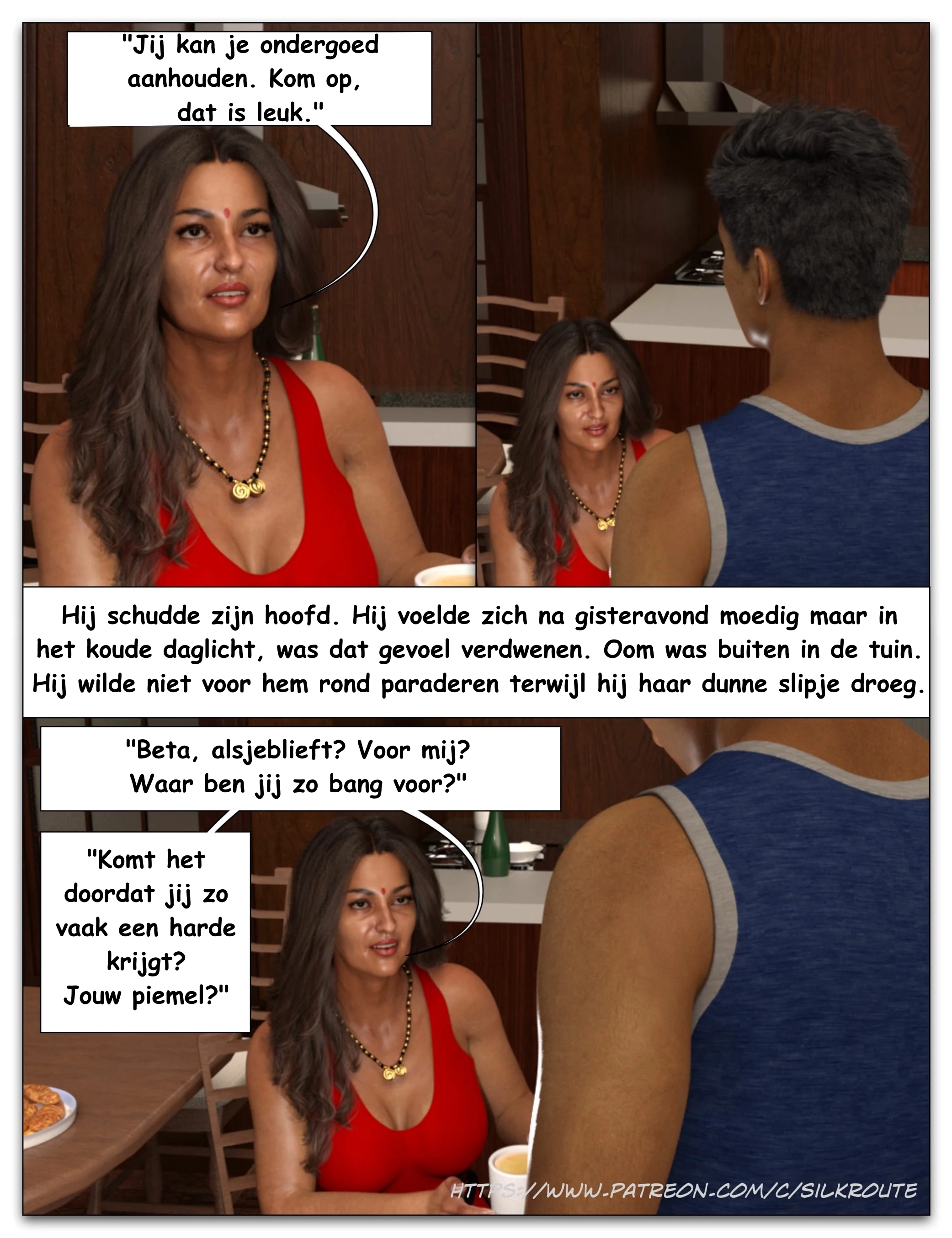 Aunty And Uncle 03 [NL] porn comic picture 3