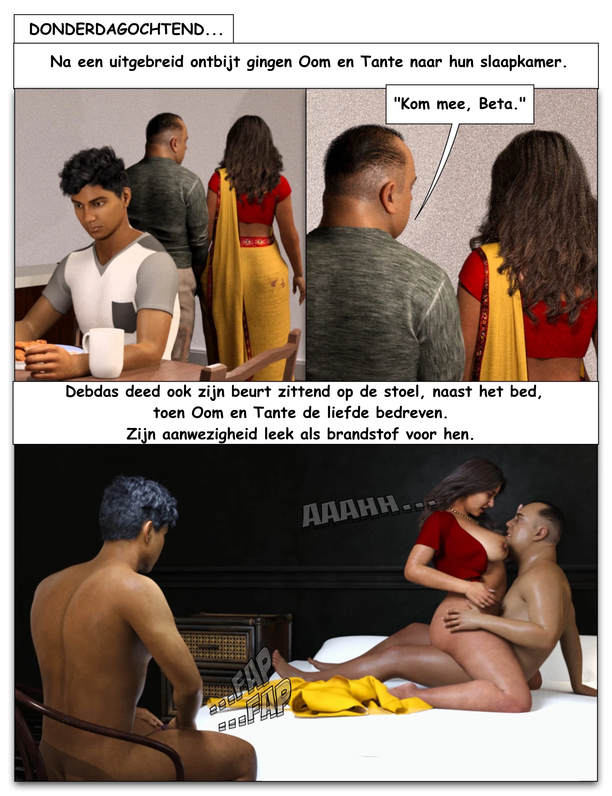 Aunty And Uncle 05 [NL] porn comic picture 28