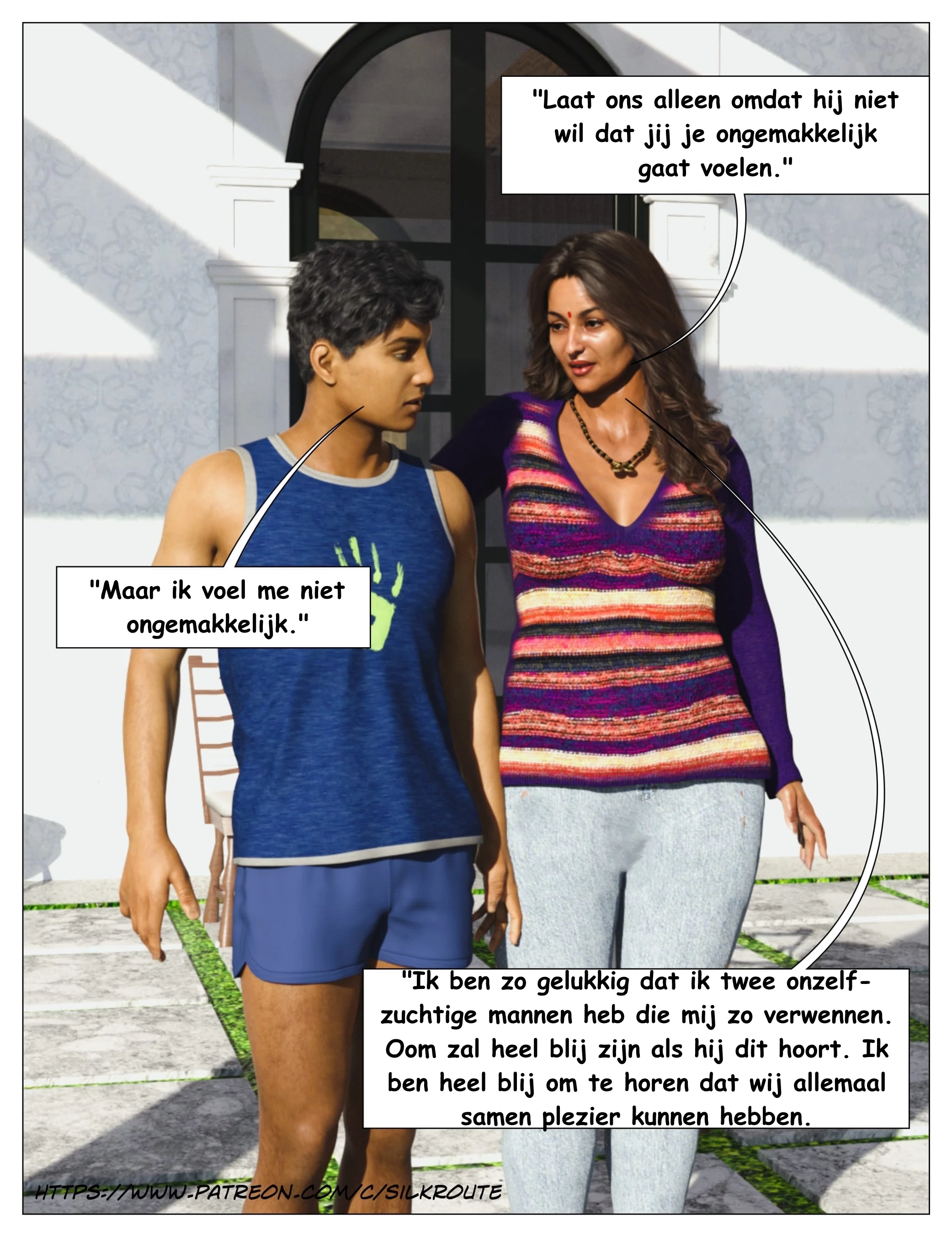 Aunty And Uncle 05 [NL] porn comic picture 4