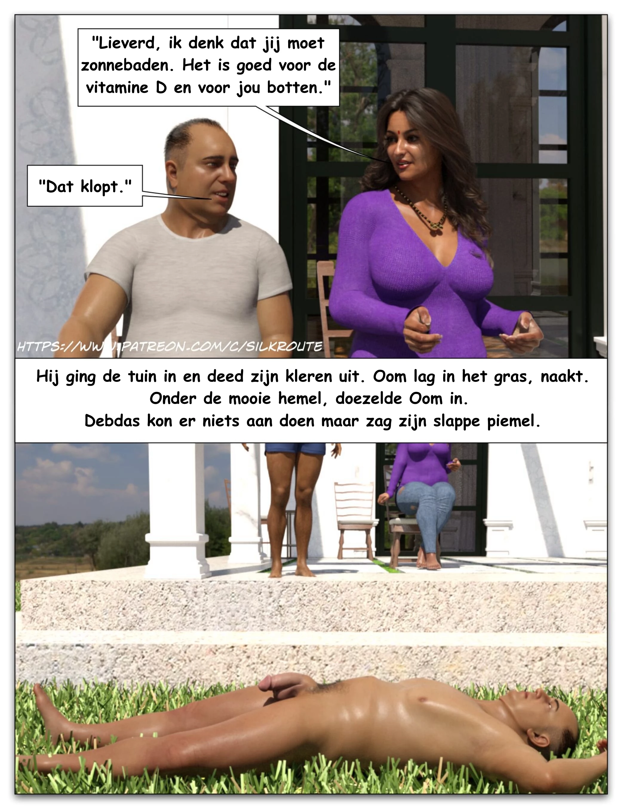 Aunty And Unclle 02 [NL] porn comic picture 18