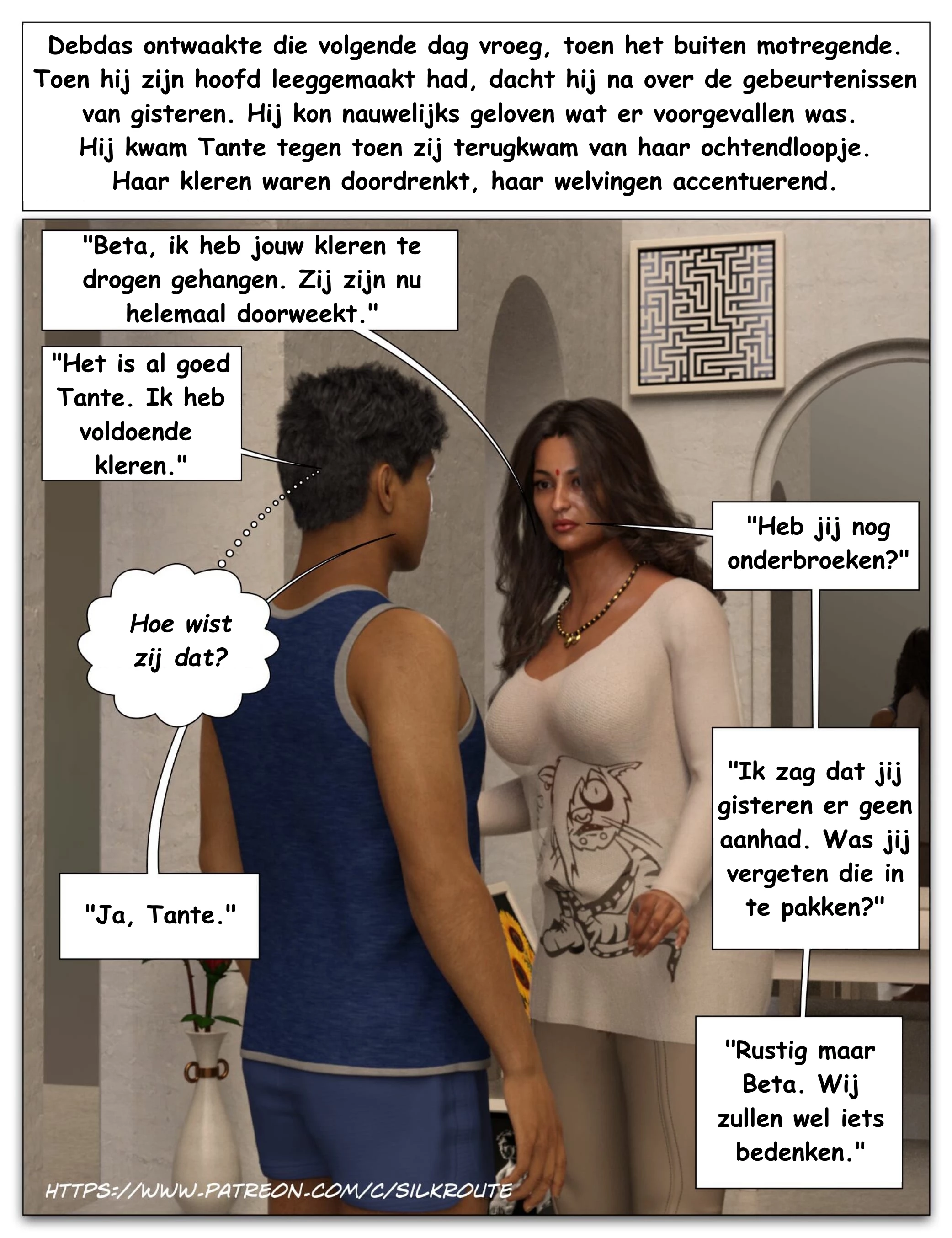 Aunty And Unclle 02 [NL] porn comic picture 3
