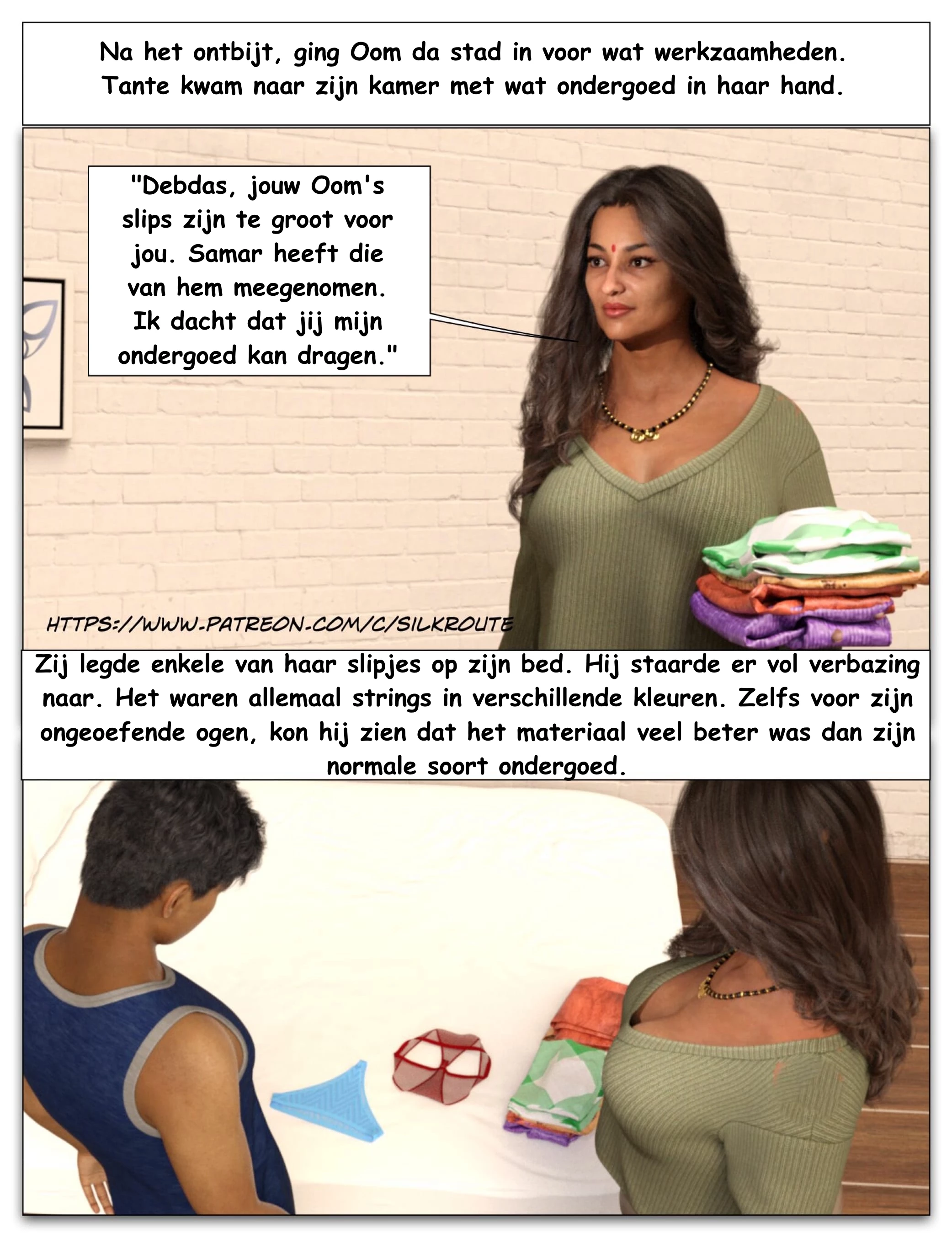 Aunty And Unclle 02 [NL] porn comic picture 4