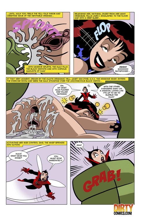 Avengers - The Copulation Agenda [ENG] porn comic picture 10
