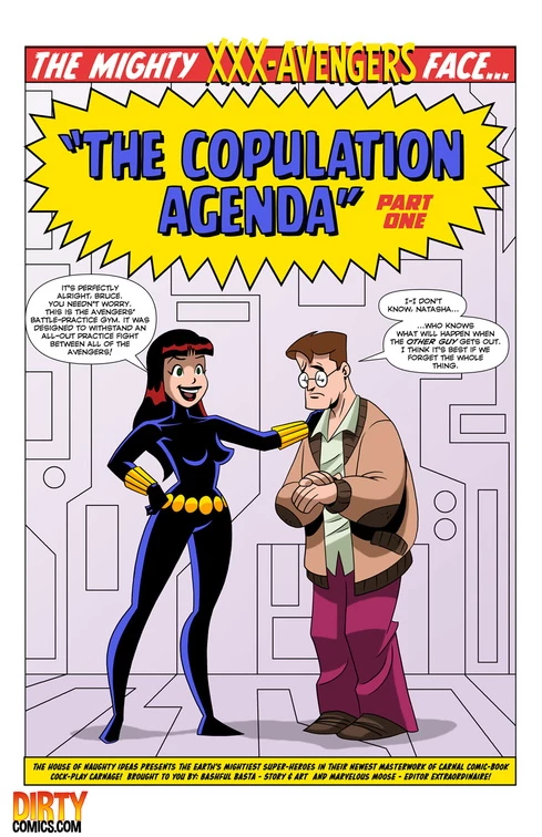 Avengers - The Copulation Agenda [ENG] porn comic picture 2