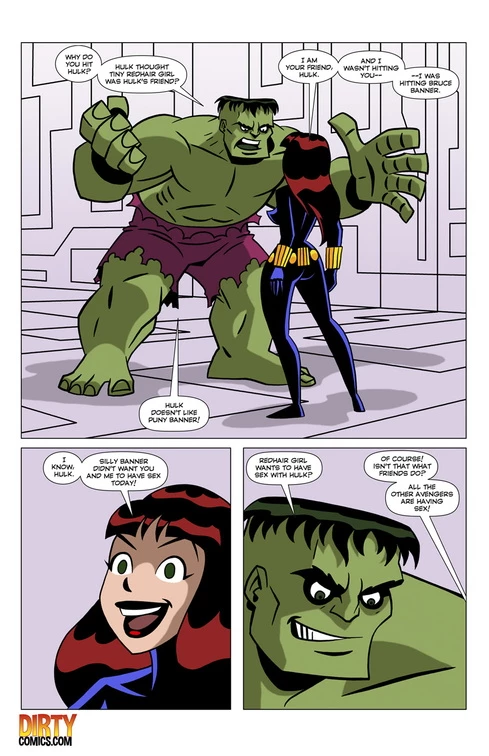 Avengers - The Copulation Agenda [ENG] porn comic picture 4