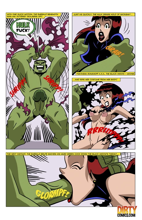 Avengers - The Copulation Agenda [ENG] porn comic picture 5