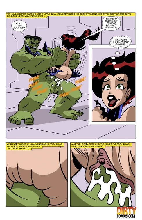 Avengers - The Copulation Agenda [ENG] porn comic picture 7