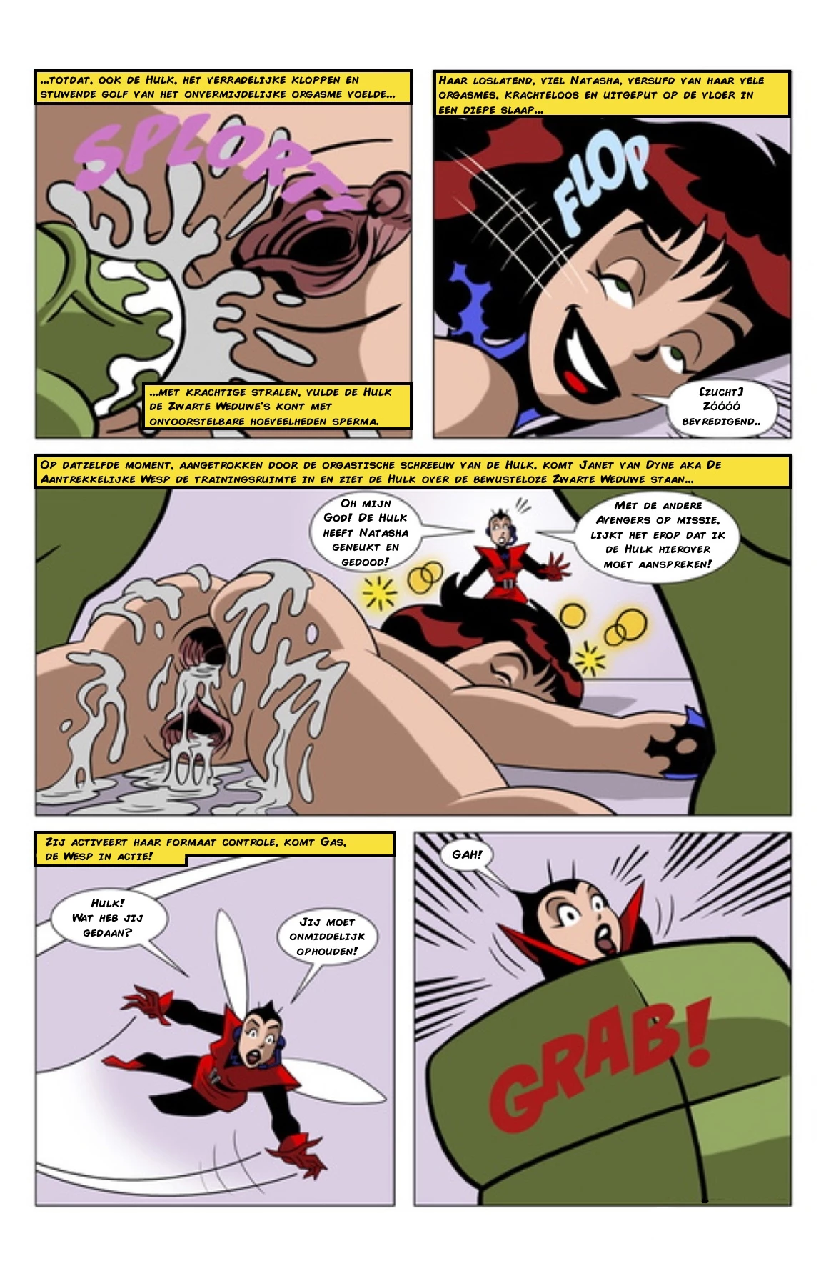 Avengers - The Copulation Agenda [NL] porn comic picture 10