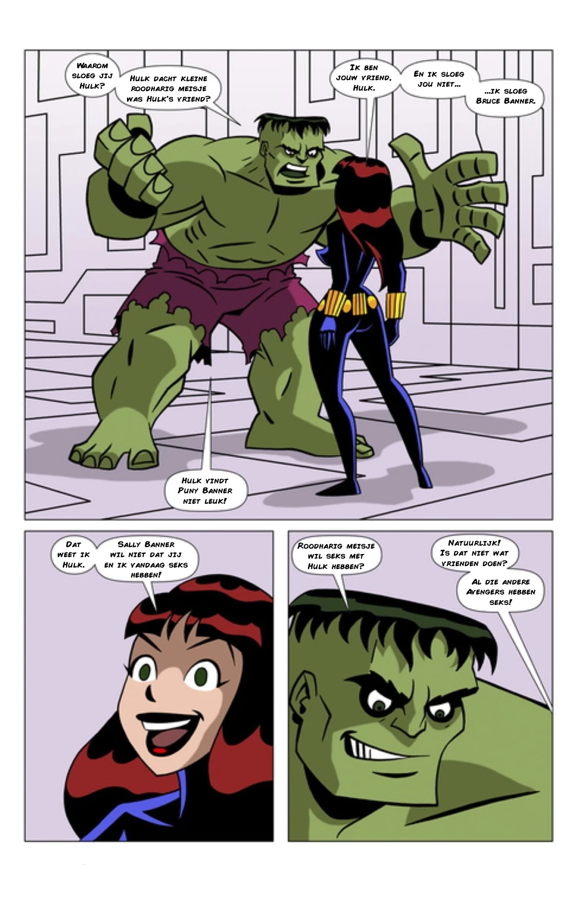 Avengers - The Copulation Agenda [NL] porn comic picture 4