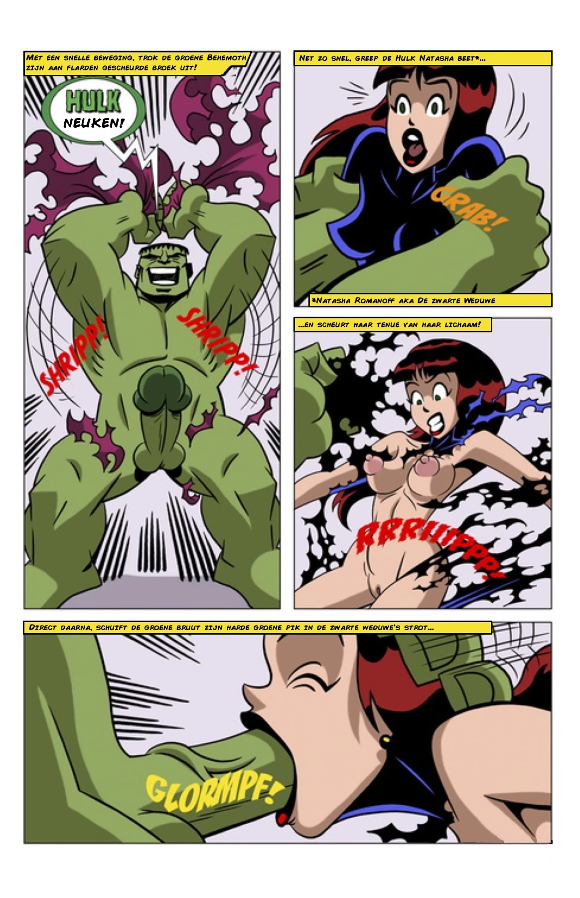 Avengers - The Copulation Agenda [NL] porn comic picture 5