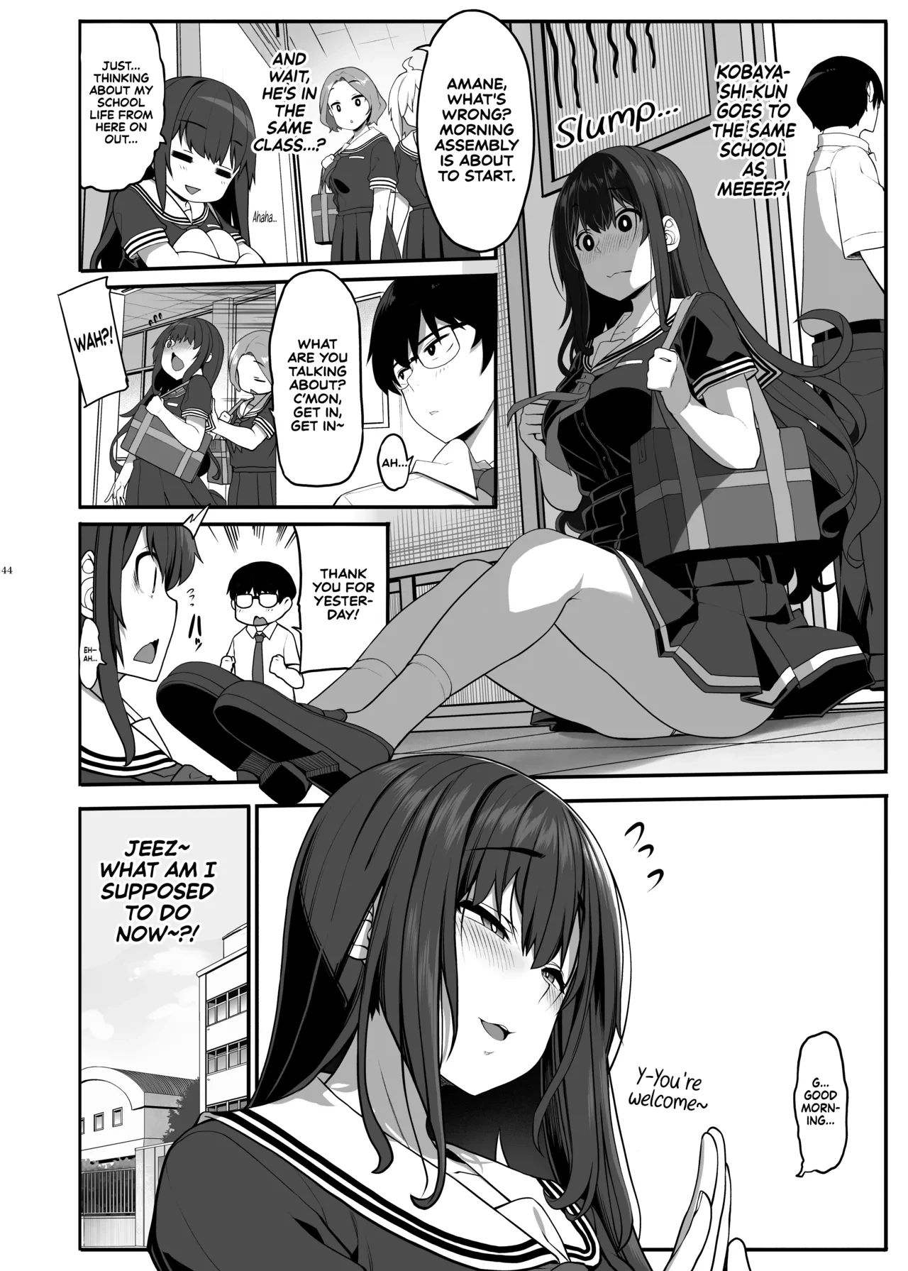 Ayatsuki Amane Hides Her True Self to Fall in Love | Ayatsuki Amane wa Sugao o Kakushite Koi o Suru porn comic picture 43