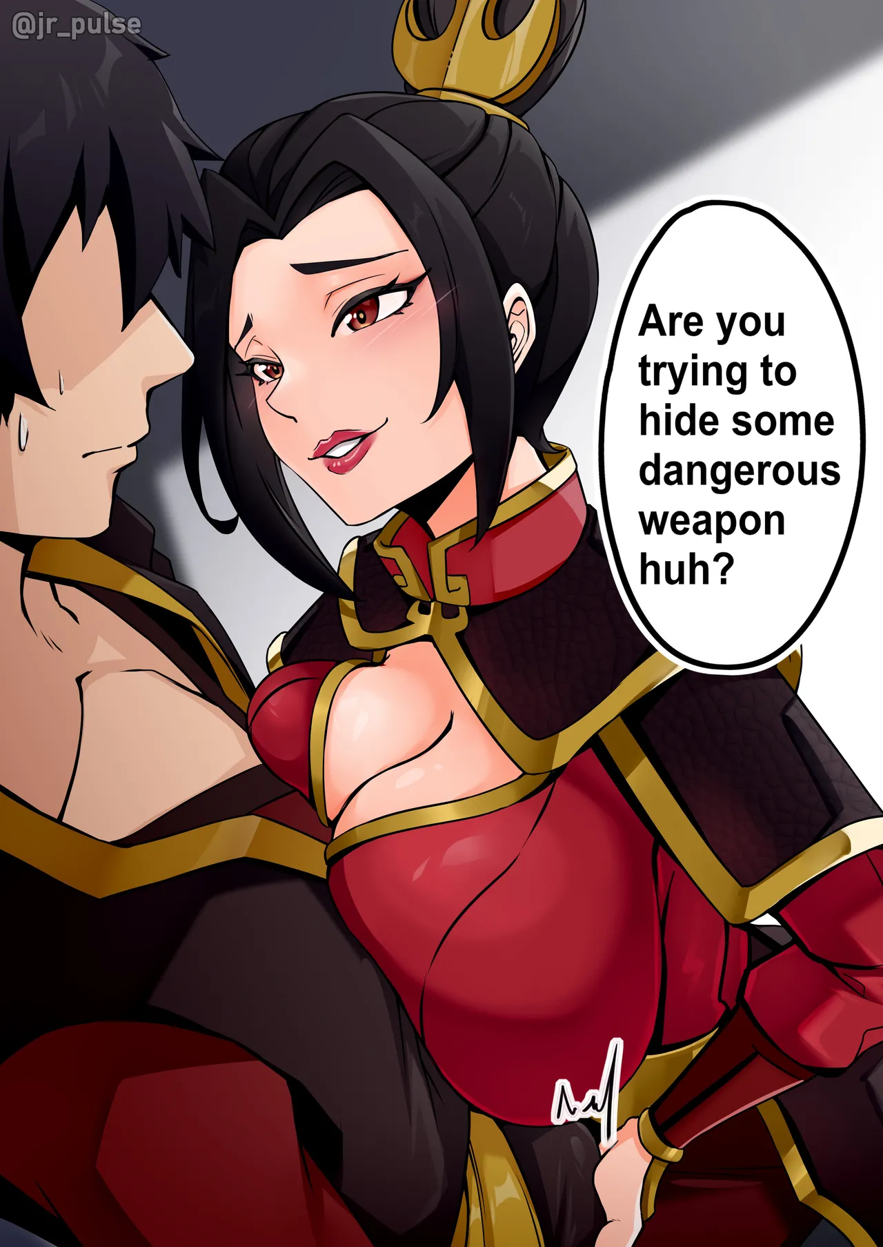 Azula x Zuko porn comic picture 2