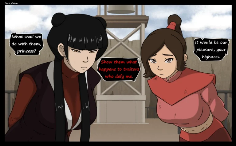 Azula's Besties! porn comic picture 1