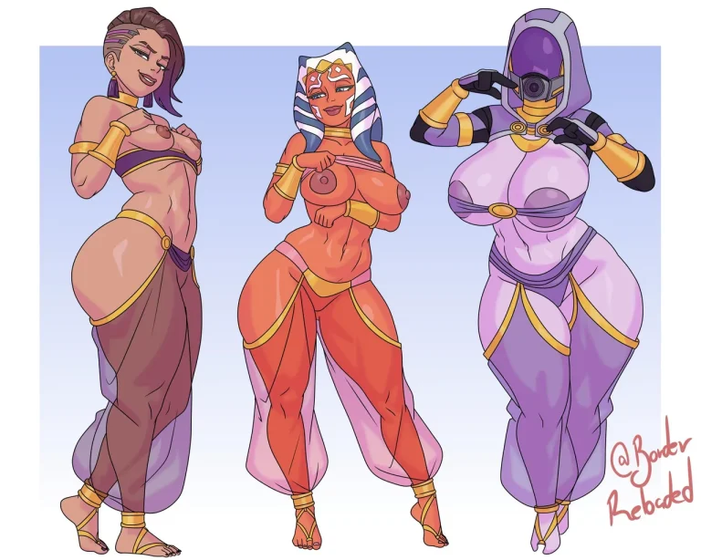 Babes in Harem Clothes porn comic picture 21