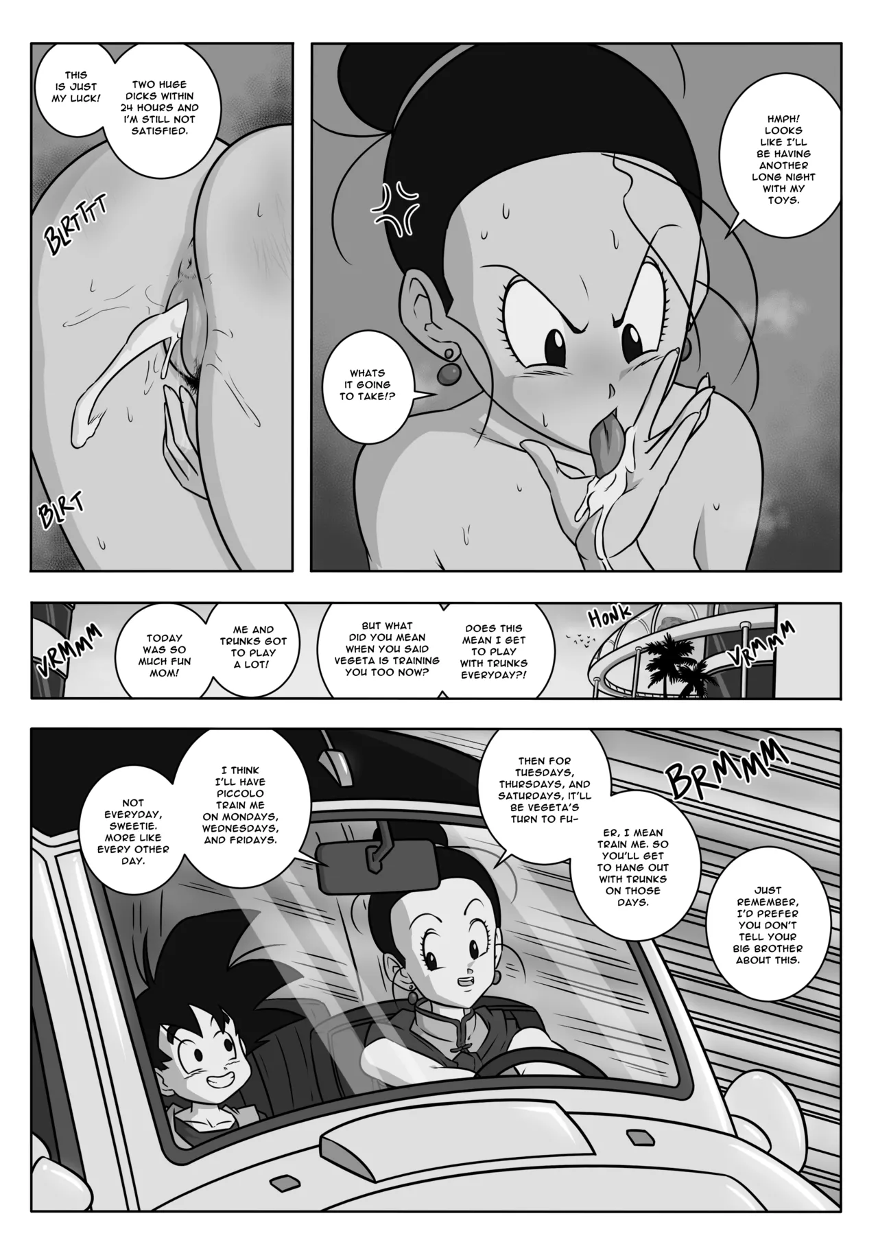 Babidi's Revenge 2: The Awakening of ChiChi porn comic picture 16