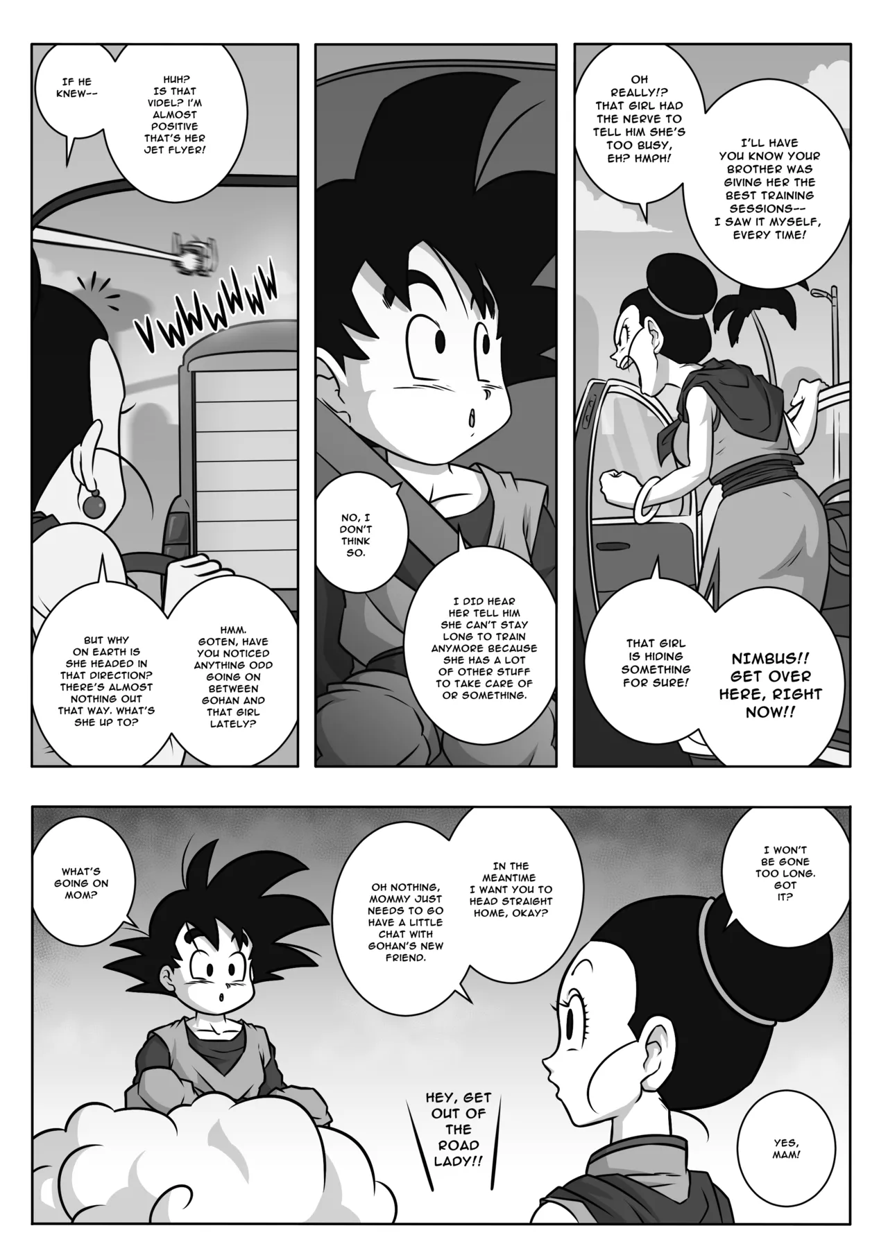 Babidi's Revenge 2: The Awakening of ChiChi porn comic picture 17