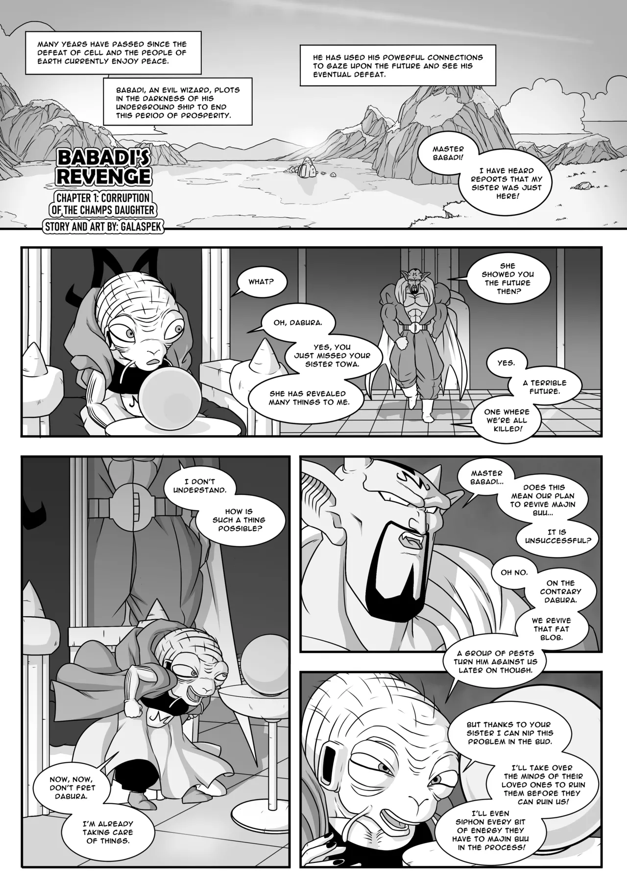 Babidi's Revenge porn comic picture 2