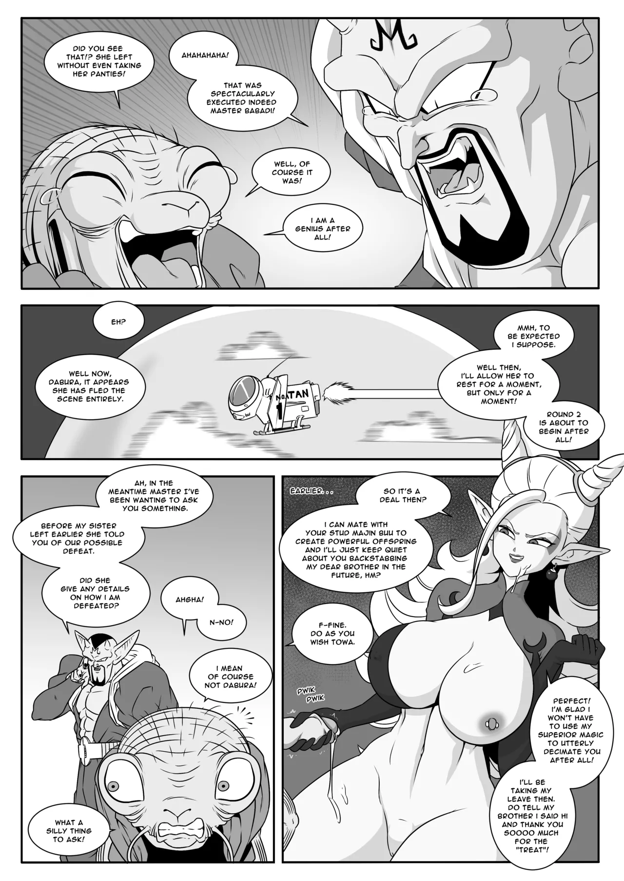 Babidi's Revenge porn comic picture 8