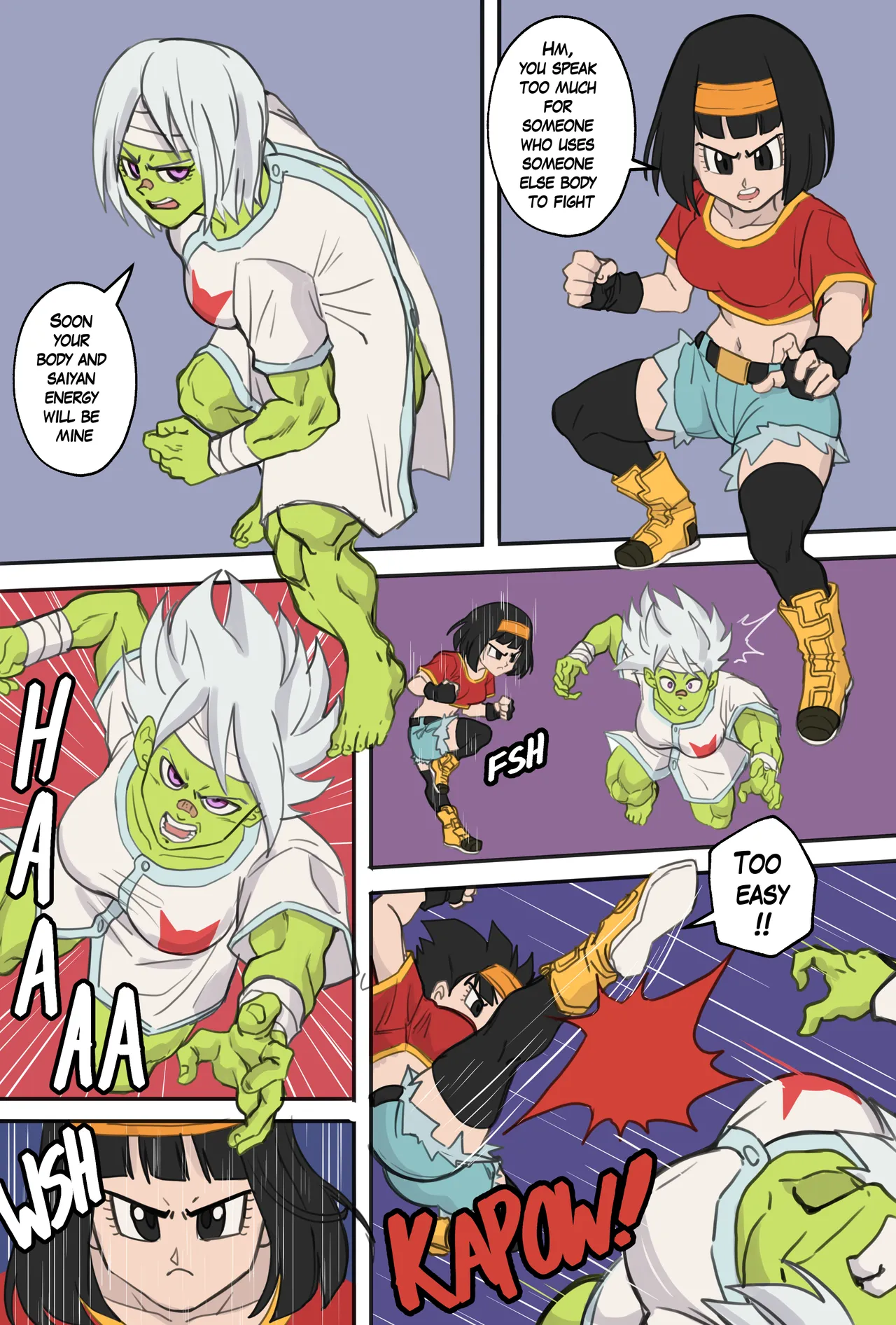 Baby's Counterattack! porn comic picture 23
