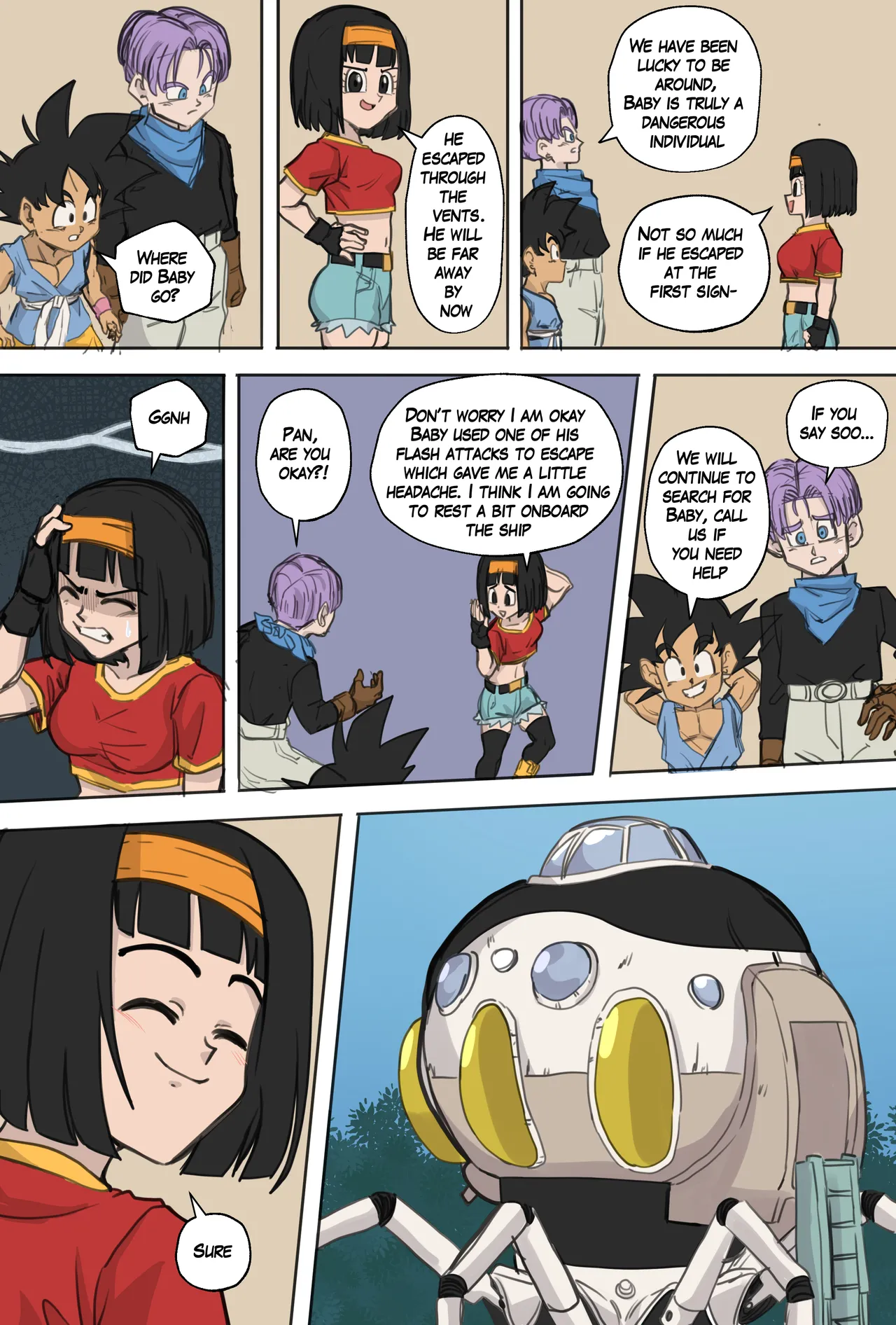 Baby's Counterattack! porn comic picture 28