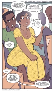 Backseat rider porn comic picture 1