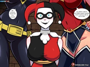 Bad Day for Harley Quinn porn comic picture 1