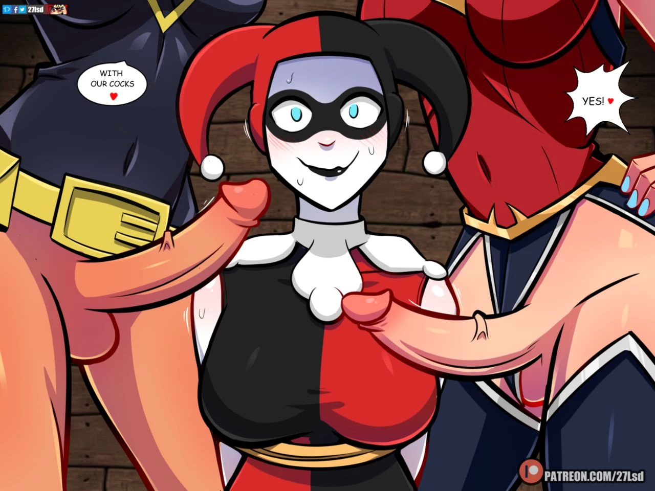 Bad Day for Harley Quinn porn comic picture 2