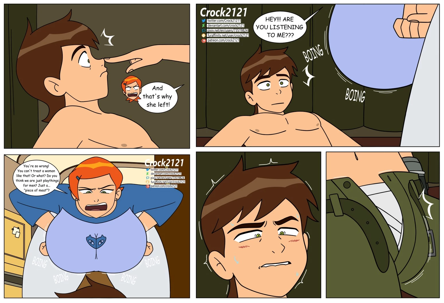 Bad Dog porn comic picture 2