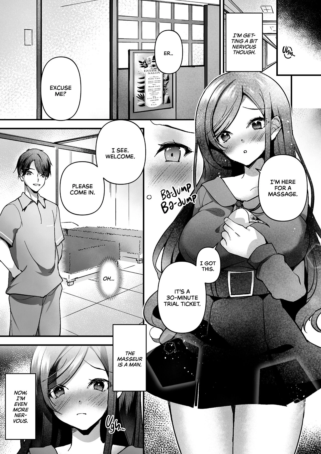 Bad Ending Massage porn comic picture 7